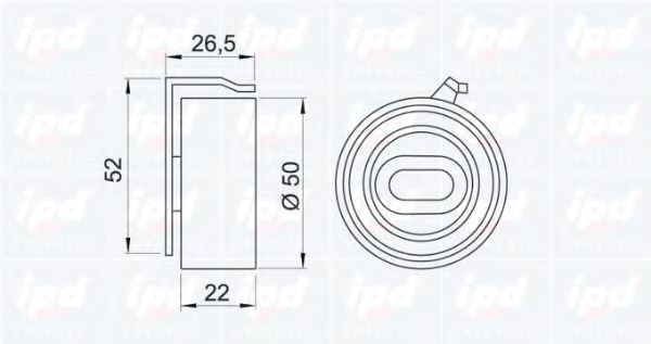 rola intinzator,curea distributie 2