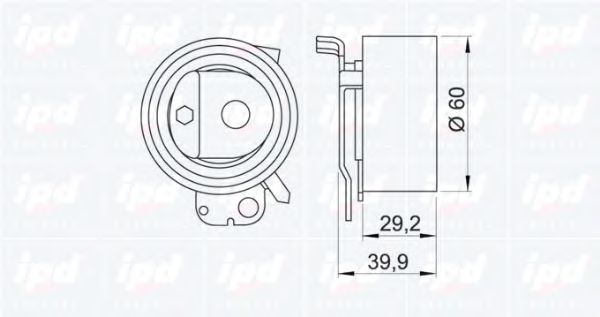 rola intinzator,curea distributie 2