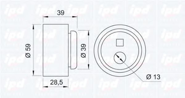 rola intinzator,curea distributie 2