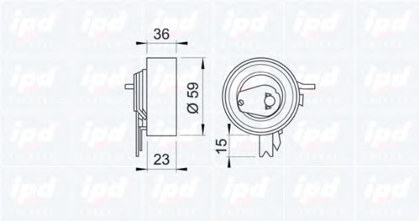 rola intinzator,curea distributie 2