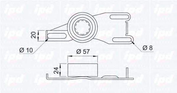rola intinzator,curea distributie 2