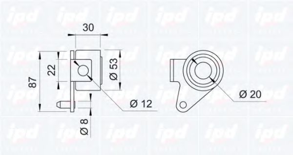 rola intinzator,curea distributie 2