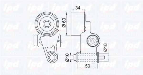 rola intinzator,curea distributie 2