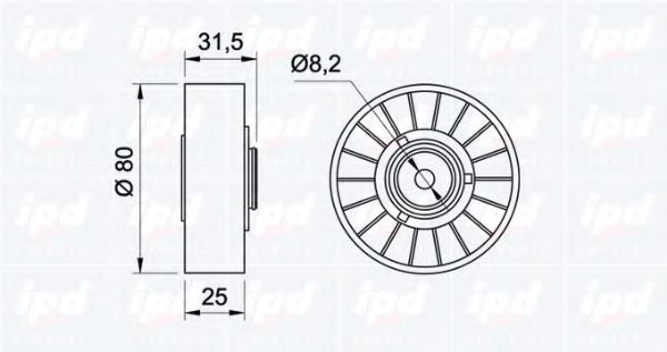 rola intinzator,curea transmisie 2