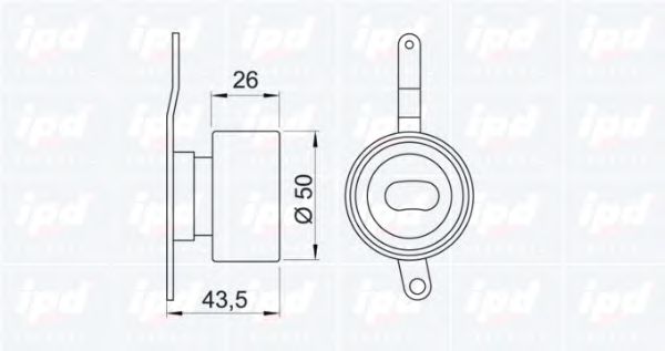 rola intinzator,curea distributie 2