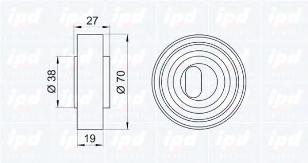 rola intinzator,curea distributie 2
