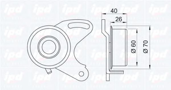 rola intinzator,curea distributie 2