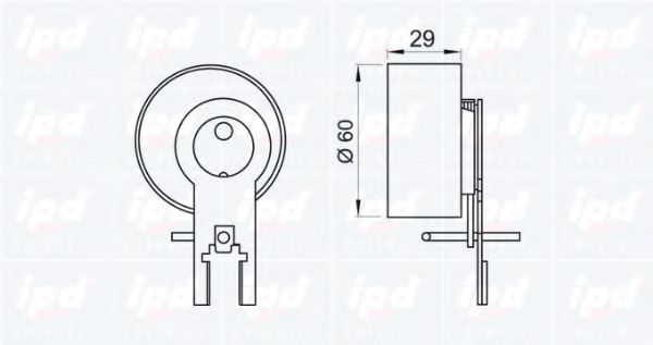 rola intinzator,curea distributie 2