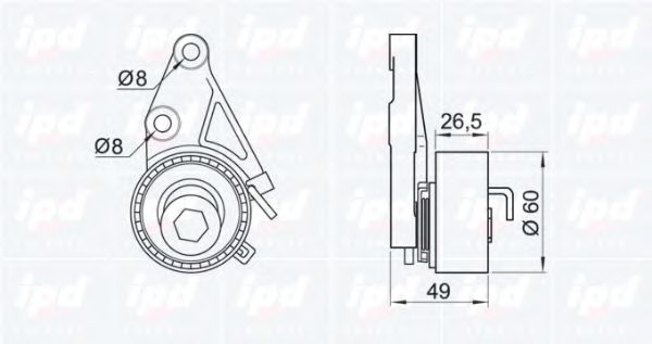 rola intinzator,curea distributie 2