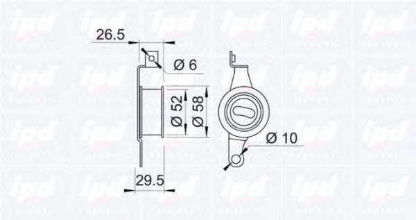 rola intinzator,curea distributie 2
