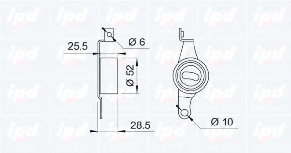 rola intinzator,curea distributie 2