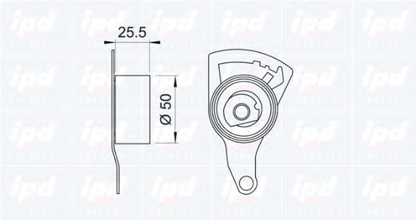 rola intinzator,curea distributie 2