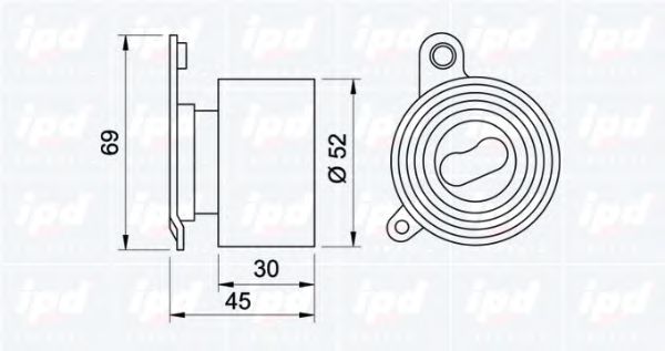 rola intinzator,curea distributie 2