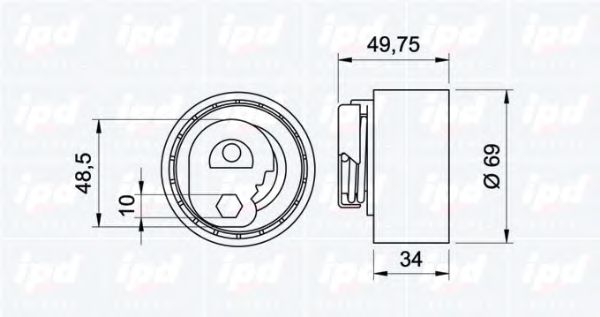 rola intinzator,curea distributie 2