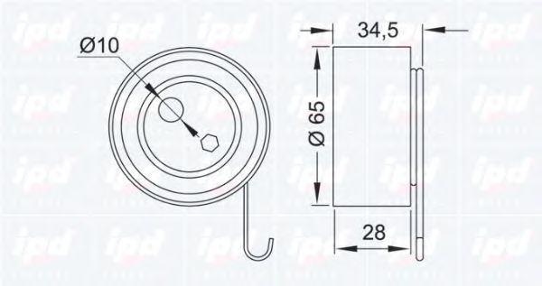 rola intinzator,curea distributie 2