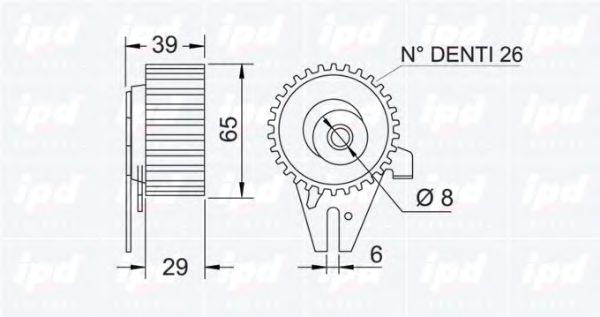 rola intinzator,curea distributie 2