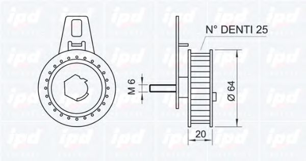 rola intinzator,curea distributie 2