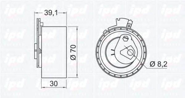 rola intinzator,curea distributie 2