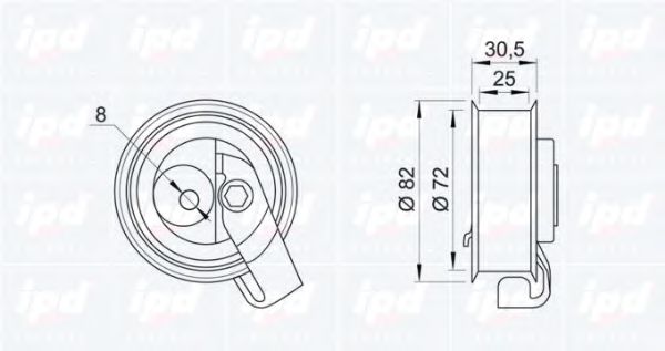 rola intinzator,curea distributie 2