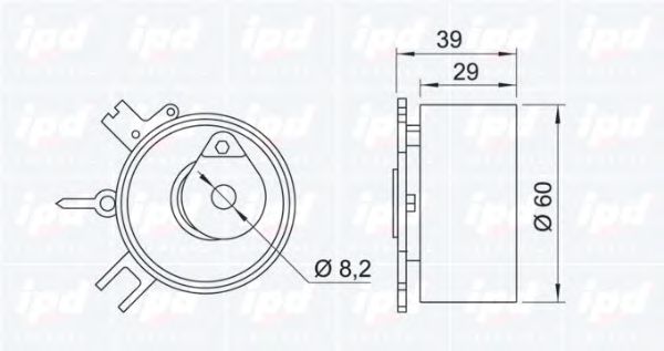 rola intinzator,curea distributie 2
