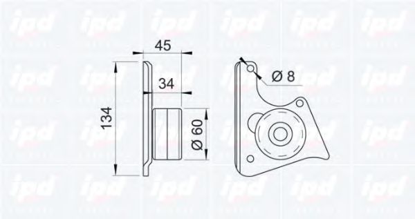 Rola ghidare/conducere, curea distributie 2