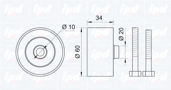 Rola ghidare/conducere, curea distributie 2