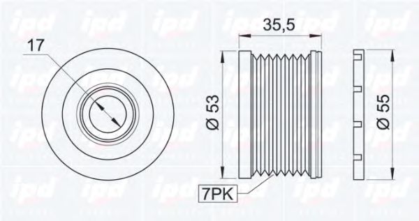 Sistem roata libera, generator