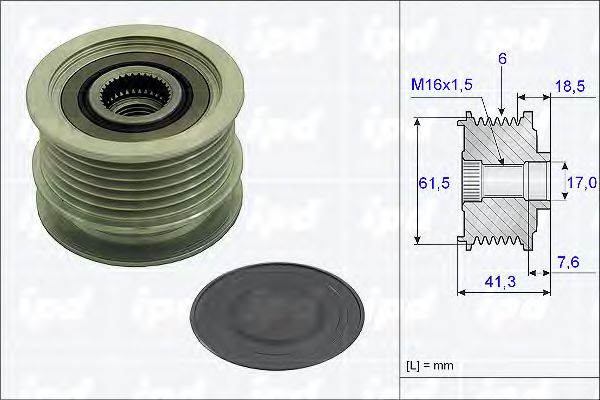 Sistem roata libera, generator