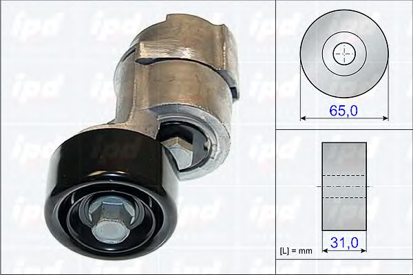 15-3838 intinzator,curea transmisie IPD 