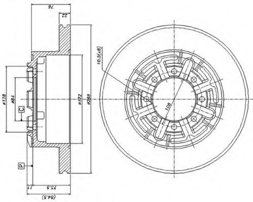 Disc frana