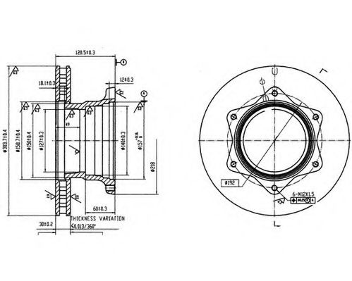Disc frana