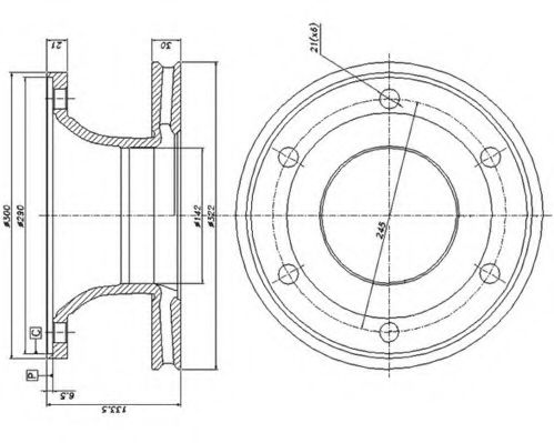 Disc frana