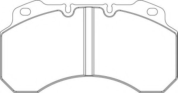 set placute frana,frana disc 2