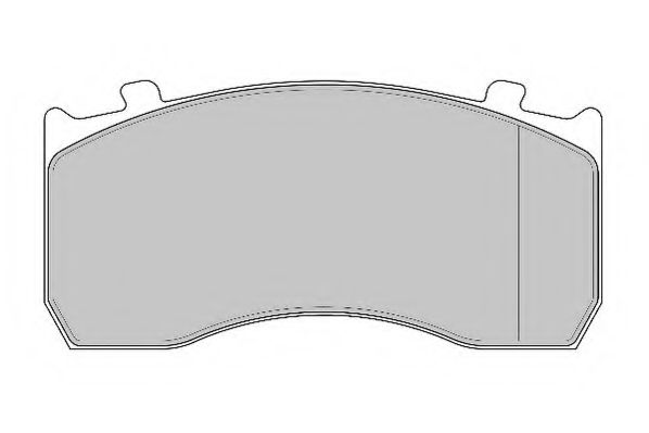 set placute frana,frana disc 2