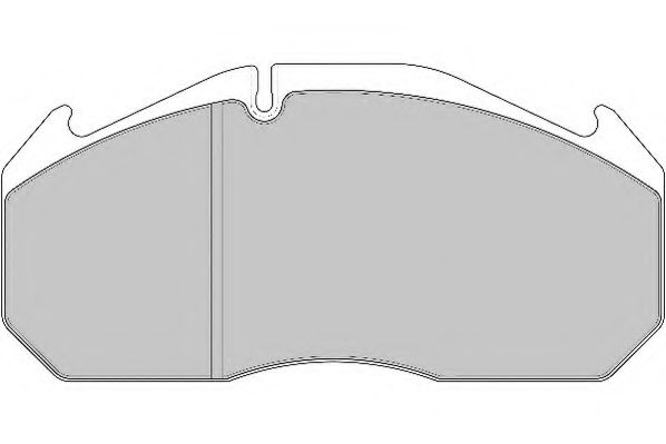 set placute frana,frana disc 2