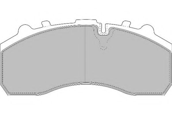 set placute frana,frana disc 2