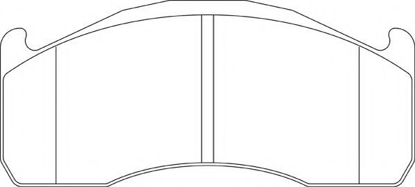set placute frana,frana disc 2