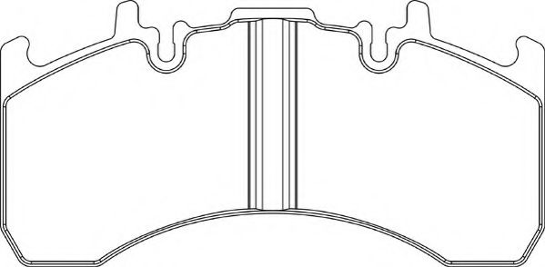 set placute frana,frana disc 2