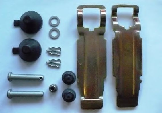 set placute frana,frana disc 2