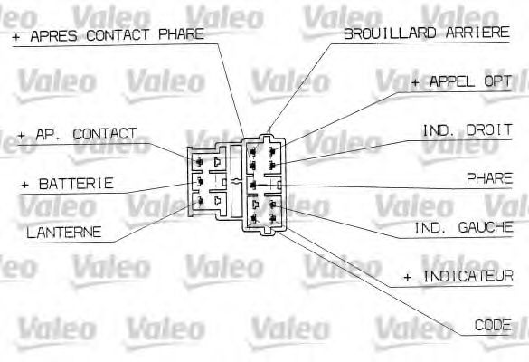 251310 Comutator coloana directie VALEO 