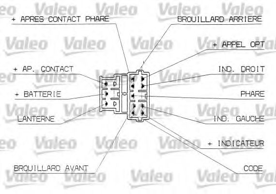 251311 Comutator coloana directie VALEO 