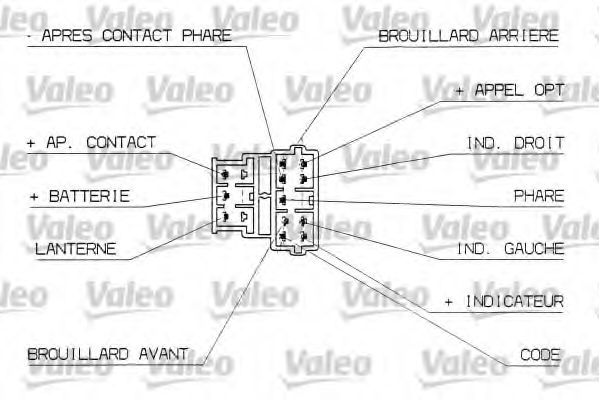 251312 Comutator coloana directie VALEO 