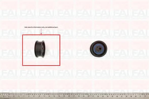 T6810 rola intinzator,curea distributie FAI AutoParts 