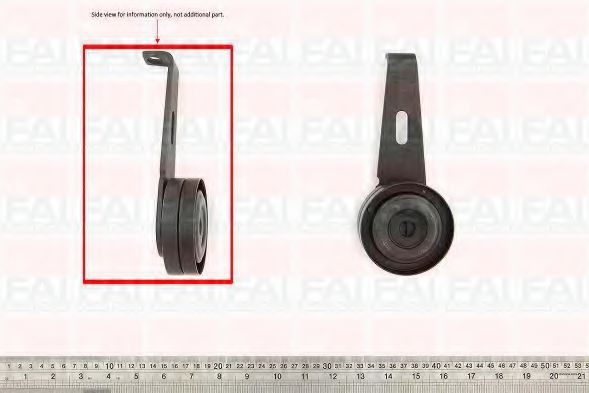 T9330 rola intinzator,curea transmisie FAI AutoParts 