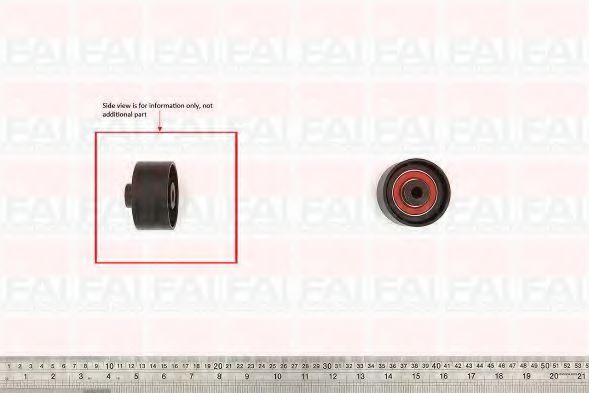 T9777 Rola ghidare/conducere, curea distributie FAI AutoParts 