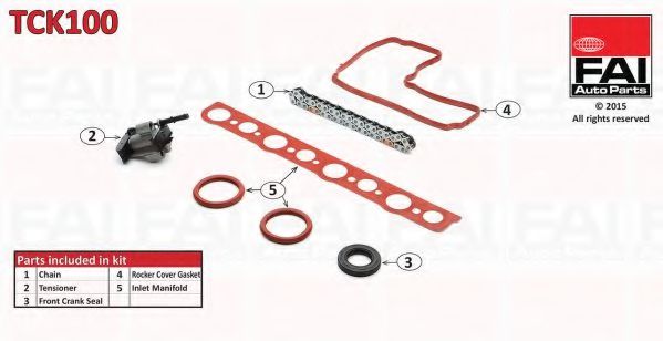 TCK100 chit lant de distributie FAI AutoParts 