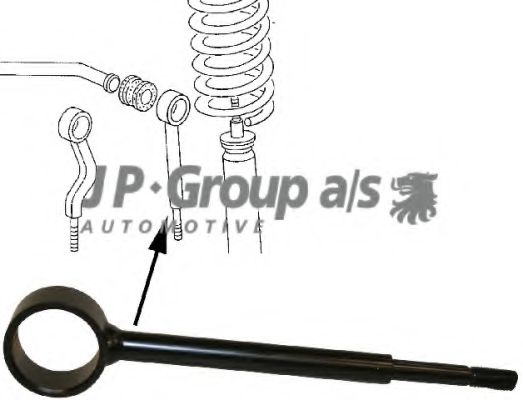 1140400300 Brat/bieleta suspensie, stabilizator JP GROUP 