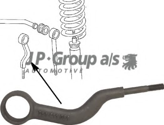 1140401800 Brat/bieleta suspensie, stabilizator JP GROUP 