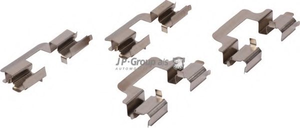 1163750110 Set accesorii, placute frana JP GROUP 