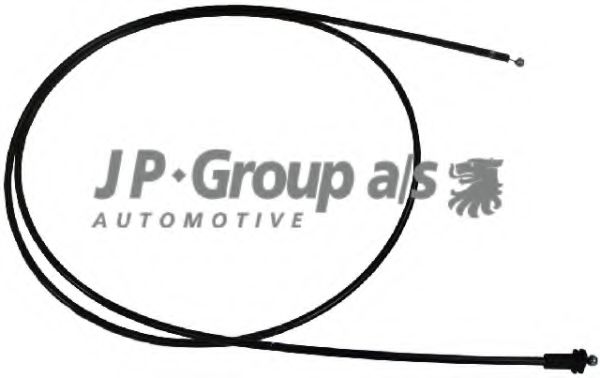 1170700700 Cablu, capota motor JP GROUP 